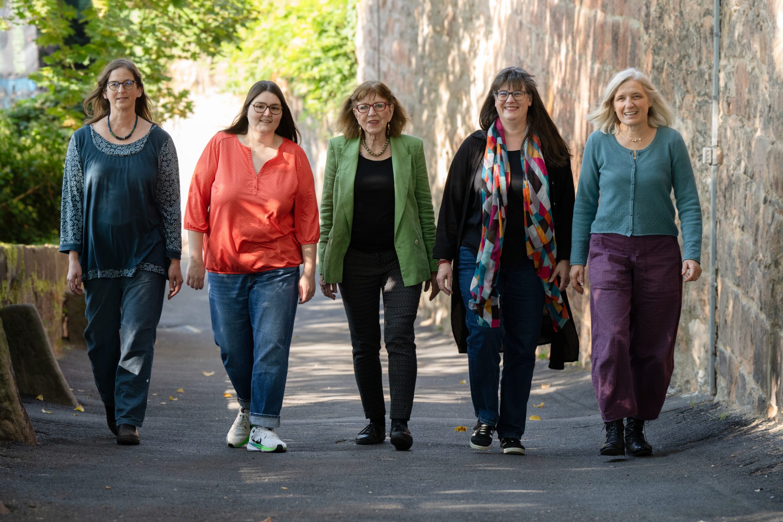 Nina Firl, Kerstin Veigt, Claudia Scheidemann, Angela Schmidt-Bernhardt, Andrea Saalbach